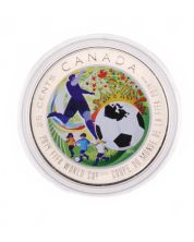 2014 25-Cent Coloured Coin – 2014 FIFA World Cup