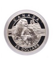 2013 $25 Fine Silver Coin – The Polar Bear