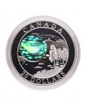 2004 $20 Fine Silver Coin: Natural Wonders – Northwest Territories Diamonds