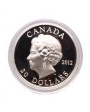 2012 $20 Fine Silver Ultra High Relief Coin – Queen's Diamond Jubilee 