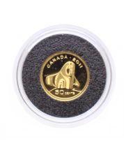 2011 50-Cent 1/25 oz Fine Gold Coin – Orca Whale
