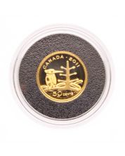 2011 50-Cent 1/25 oz Fine Gold Coin – Boreal Forest