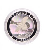 2015 $20 Fine Silver Coin – A Story of the Northern Lights: The Raven