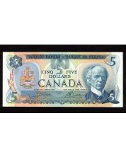 1979 Canada $5 banknote Crow Bouey 30492060235 Choice UNC