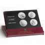 2005 NHL Hockey Toronto Maple Leafs Silver 4x Coins 50 cent Proof Set
