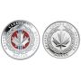 2x 2006 Canada $1 Silver Dollars Medal of Bravery 