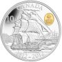 2012 Canada $10 War of 1812 - HMS Shannon Fine Silver 