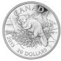 2013 Canada $20 The Beaver Fine Silver Coin