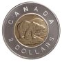 1996 Canada $2 Polar Bear Toonie Coin