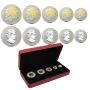 2014 Canada .9999 Silver Maple Leaf Fractional Coin set proof