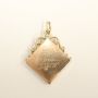 Circa: 1912 Masonic 10K gold Pendant 