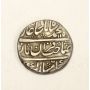 C 1744 India Silver Rupee Muhammad Shaw  EF45+