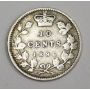 1896 T6 Canada 10 Cents VG10