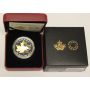 2017 $25 Timeless Icons .9999 Fine Silver & Gold 1 oz Proof Piedfort Coin