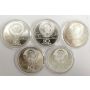 1980 Moscow Olympics .900 silver 28 coin set 