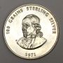 1971 Franklin Mint 100 grains sterling silver coin Treasury