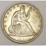1859-O seated liberty half dollar 50C EF40