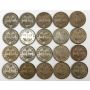 21x Newfoundland small cents 1938 - 1947c VG to EF