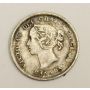 1886 Canada 5 cents silver small 6 F12