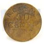BC fur trade 50 CENT token R C Cunningham & Son SKEENA BC