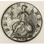 1749 Great Britain half penny