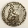 1831 Great Britain half penny VG