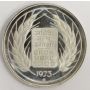 India  1973 10 Rupees silver coin F.A.O Grow More Food 