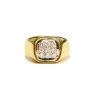 14 Karat Yellow gold 0.45 Carat Diamond Ring 