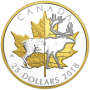 2018 $25 Piedfort Caribou 1oz 9999 Silver Proof Coin