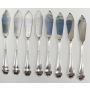 800 Silver Flatware Modern European Fish Cutlery Set