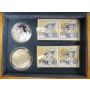 2004 Canada Silver Dollar / Euro Coin & Stamp Set