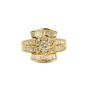 1.40 carat Diamonds 14K yellow gold ring Excellent Condition