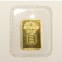 Engelhard Canadian Maple Rare Variety 1 gram gold bar 9999 fine 