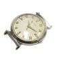 1960 Bulova 14k white gold watch textured 20-diamond dial 