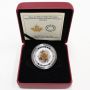 2016 Canada $20 Majestic Maple Leaves with Drusy Stone 