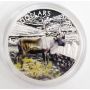 2014 Canada Colorized Proof $20 Silver Coin The Caribou 