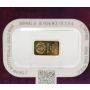Scottsdale Mint .9999 2 gram Gold Bar Certi-Locked