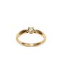 Tiffany & Co. VS1 Diamond 18k Gold Ring AU750 Size 4