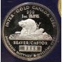 1979 one ounce 9999 Gold Beaver & 999 Silver Beaver JM sealed & No.3555 