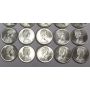 20x Canada silver dollars 1867-1967 centennial flying goose 