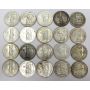 20x 1958 Canada silver dollars Totem Poles British Columbia 