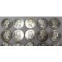 20x 1960-1962 Canada silver dollars 6x1960 8x1961 6x1962 