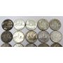 20x 1953 Canada silver dollars 