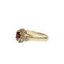 10 Karat Yellow Gold Ruby and Diamond Ring