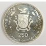 1969 Republic of Guinea 250 Francs proof silver coin