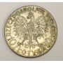 1933 Poland 10 Zlotych Romuald Traugutt silver coin  VF25