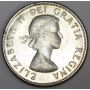 1958 Dot Canada 50 cents Uncirculated MS62