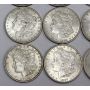 1885-1900 Morgan Silver Dollars 20 coins VF30 to Choice AU 