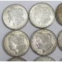 Morgan silver dollar roll 20 coins all dated 1921 