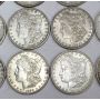 1879-1903 Morgan Silver Dollars 20 different coins 